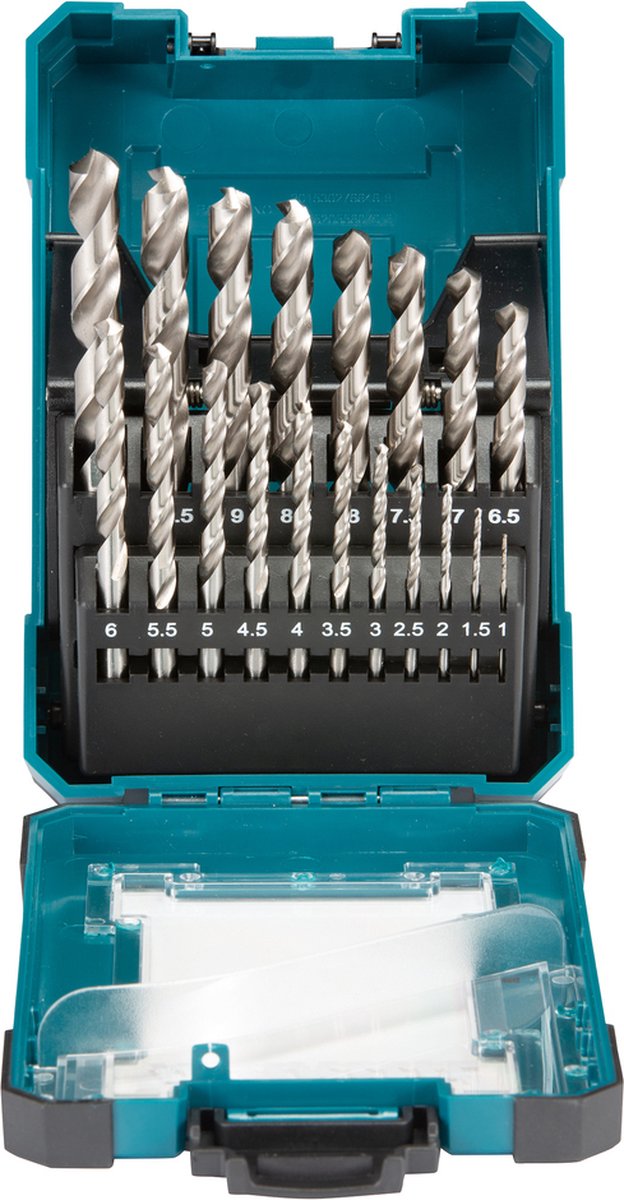 D-67549 - Drill bit set - Ground High-Speed Steel (HSS-G) - 19 pc(s)