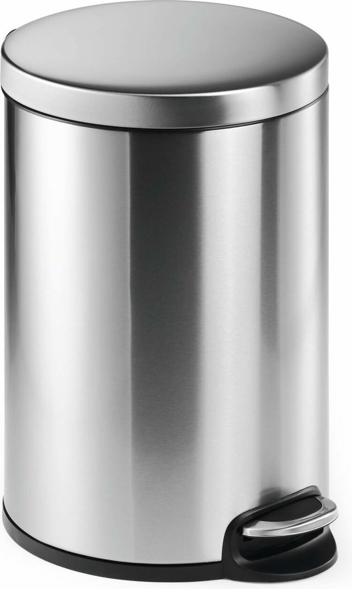 Goedkoopste Durable 340223 340223 Prullenbak 20 l Zilver 1 stuk(s