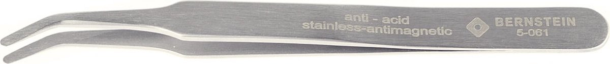 Goedkoopste Bernstein Tools for Electronics 5-061 SMD-pincet 2ab SA Plat-rond, gebogen 115 mm