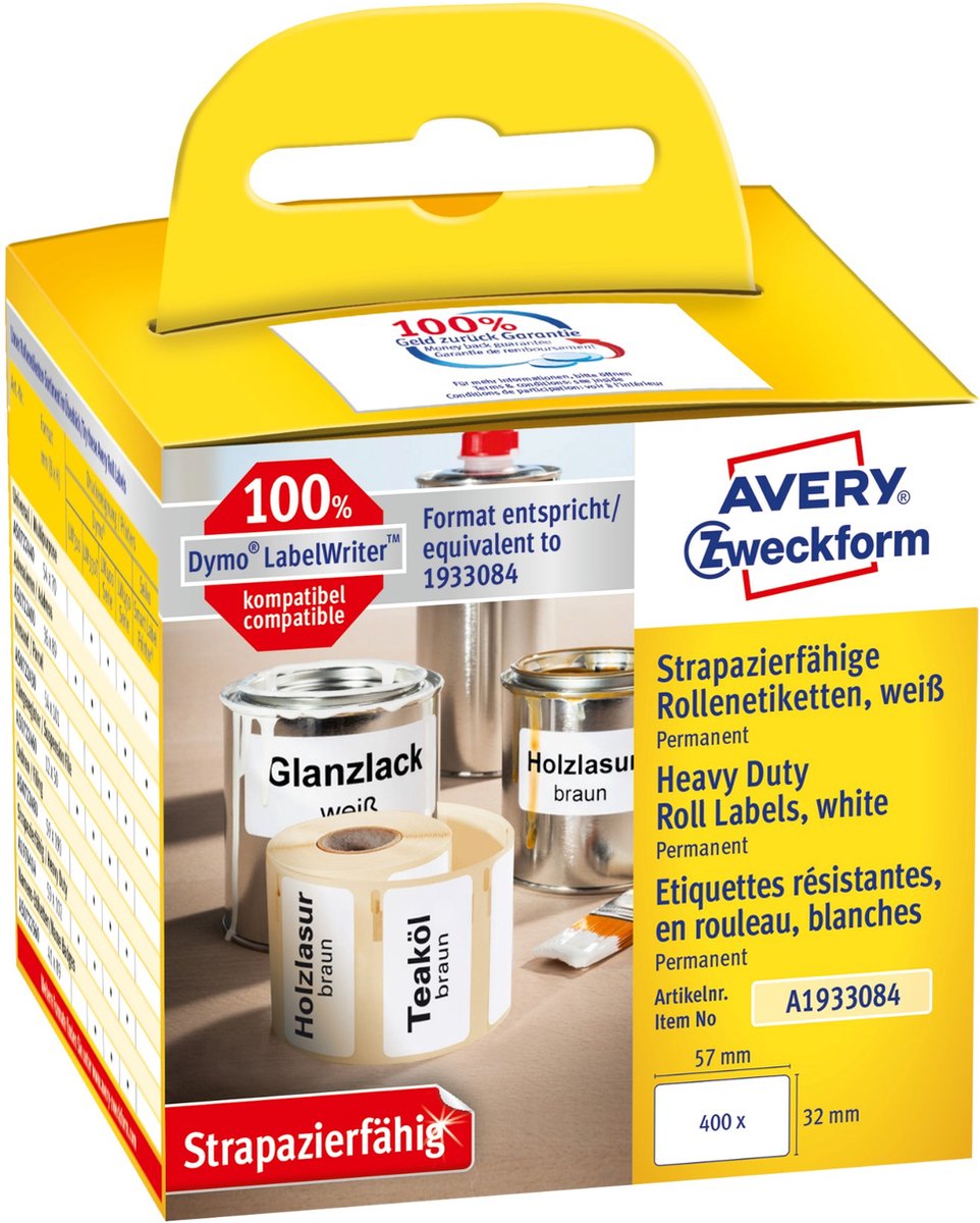 Avery-A1933084-Etiketten op rol