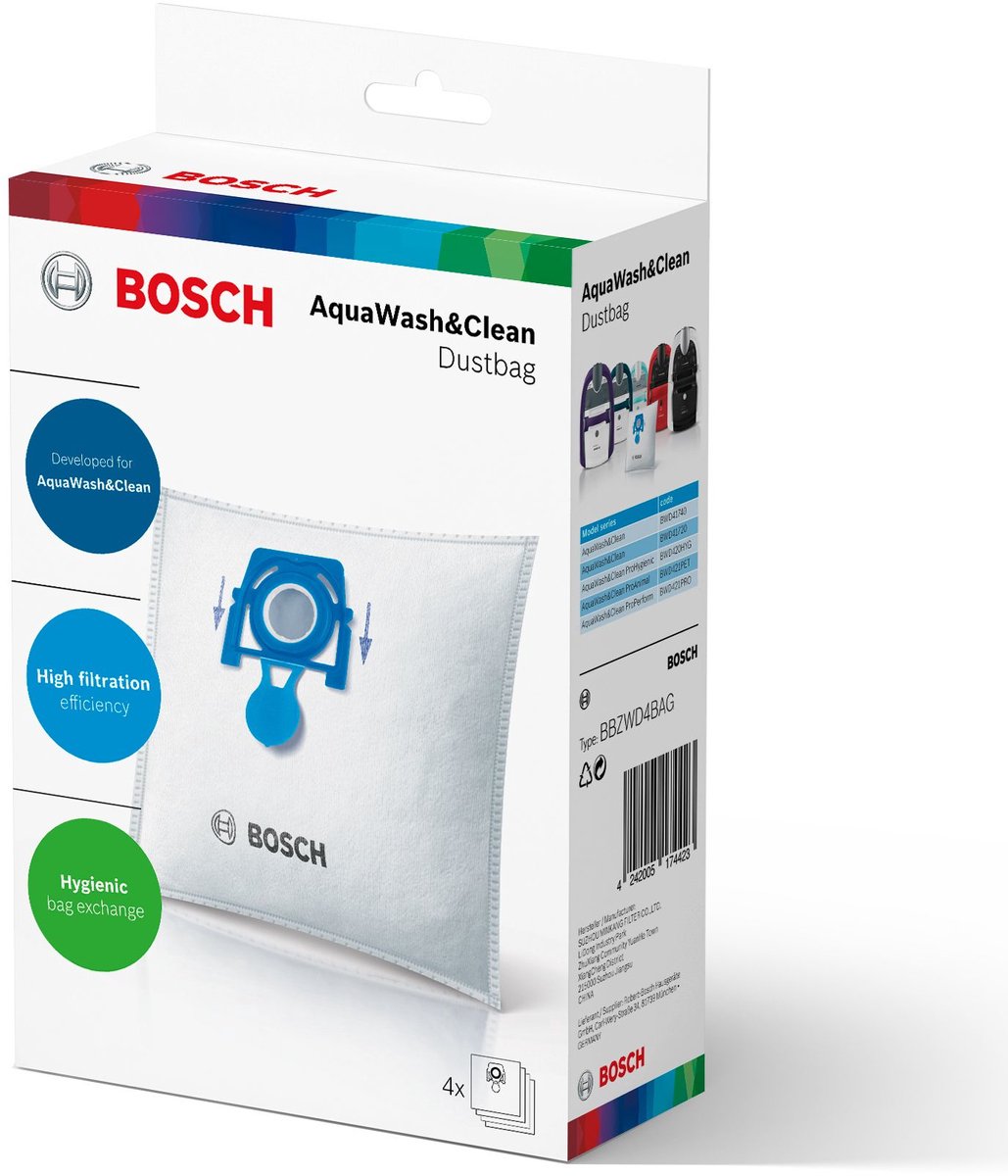 Bosch BBZWD4BAG stofzuiger accessoire Cilinderstofzuiger Stofzak