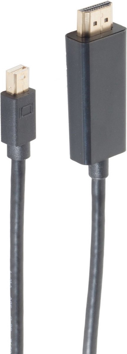 shiverpeaks BS10-72045 video kabel adapter 3 m Mini DisplayPort HDMI Zwart