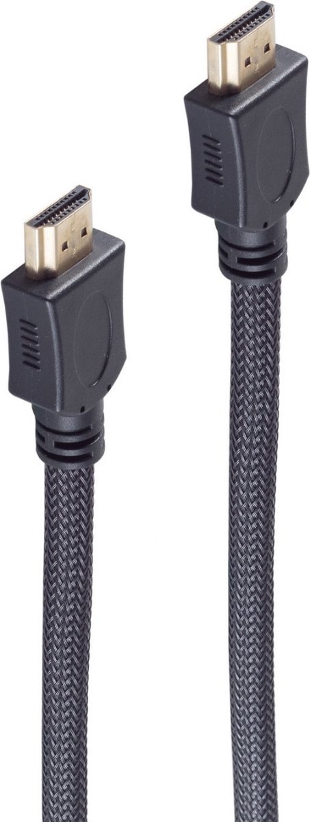 HDMI 2.0 Kabel - 4K 60Hz - Nylon Sleeve - 3 meter - Zwart