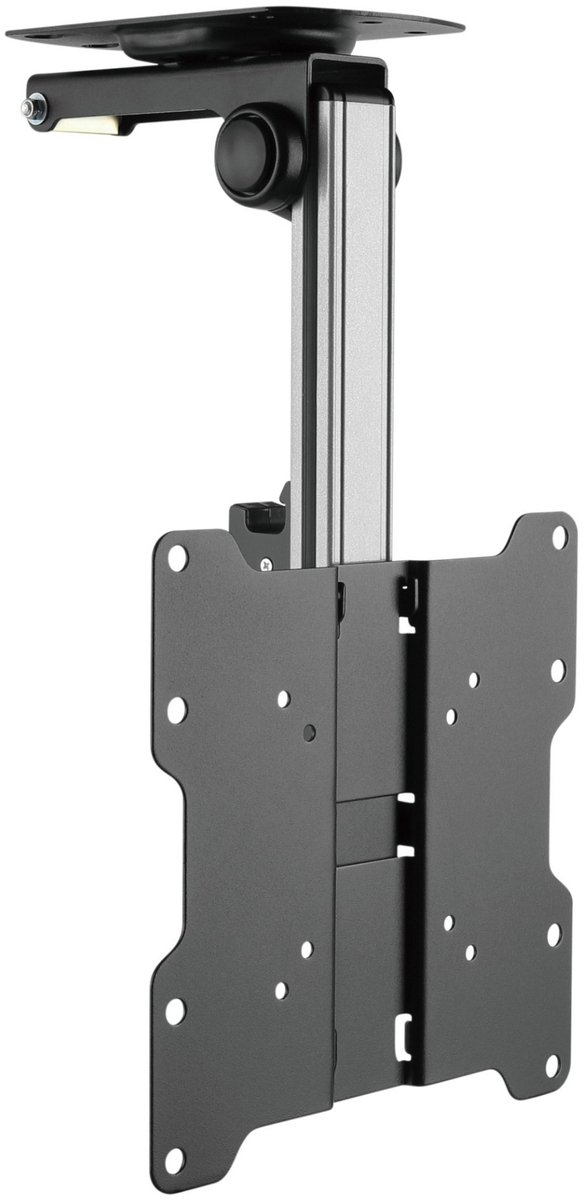 Techly ICA-CPLB 222 tv-bevestiging 94 cm (37") Zwart, Zilver