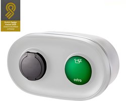 OSTRA Plug & Charge - Modulaire Laadpaal - 11kW - 16A, 1-3 fase - Wandmodel - Zonder laadpas systeem - Nederlands product - Wit