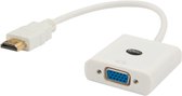 Savio CL-27B HDMI Type A (Standard) VGA (D-Sub) Wit video kabel adapter