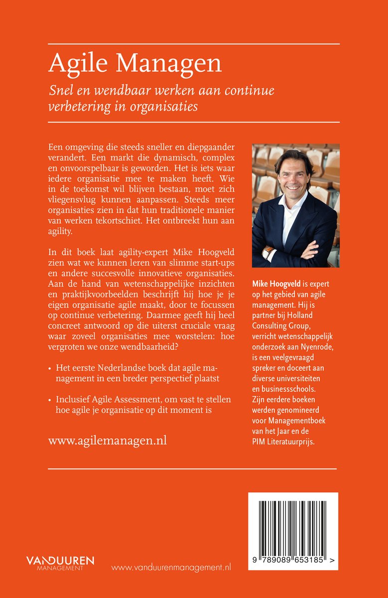Agile managen - back cover