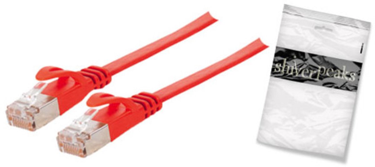 Image of shiverpeaks BASIC-S, Cat7, 3m netwerkkabel U/FTP (STP) Rood