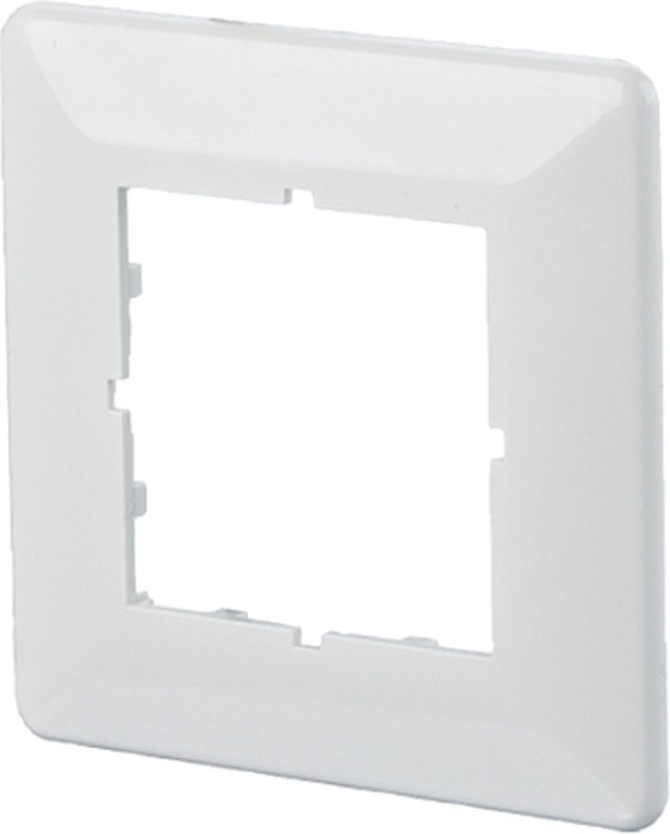 CONNECT Abdeckplatte 80 x 80 mm reinwei�, E-DAT C6