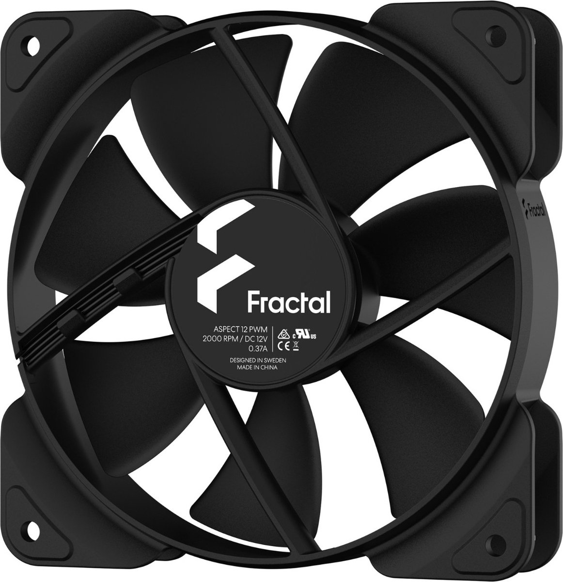 Aspect 12 PWM - Fan - 12 cm - 2000 RPM - 33.2 dB - 56 cfm - 95.1 m³/h