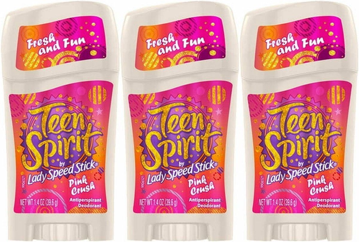 Goedkoopste Lady Speed Stick Pink Crush Deodorant - Teen Spirit - 3 x 40g