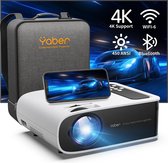 Bol.com Empire's Product 4K Projector Met Wifi 6 - Mini Beamer - Bluetooth 5.0 - IOS & Android - Home Video Projector aanbieding