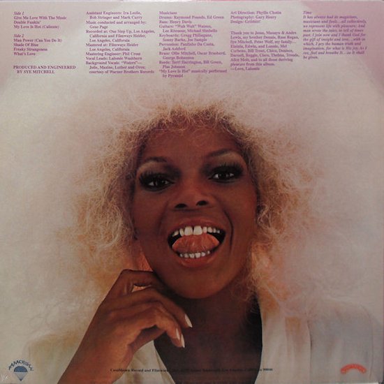 Lalomie Washburn – My Music Is Hot - LP met Give Me Love With The