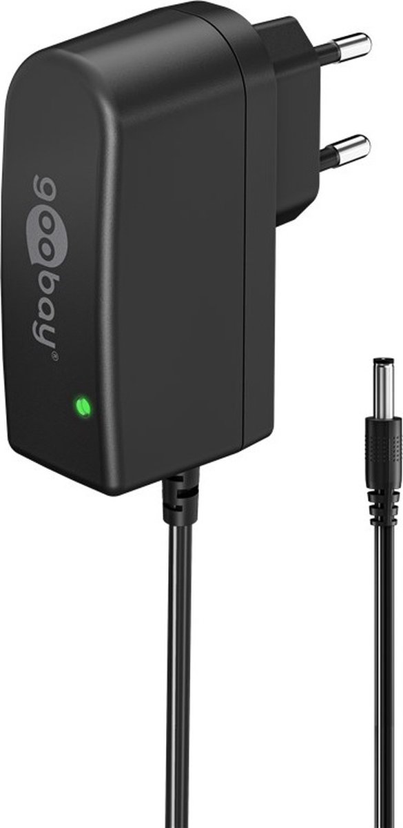 Voedingsadapter 12V / 1A / 12W - 5,5mm x 2,1mm