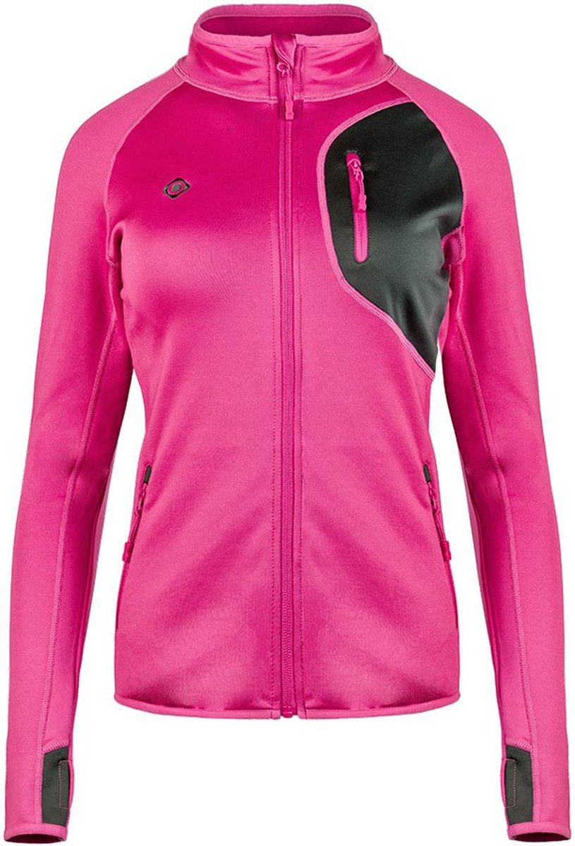 Izas Ebro W Fleece Met Volledige Rits Vrouw Zwart