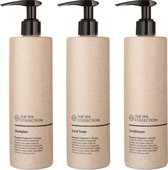 The Spa Collection - Bergamote - Shampooing - Après-shampooing - Savon pour les mains - 400 ml - Flacon pompe - Set de 3