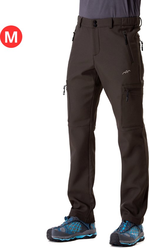 Foto: Skibroek skipak snowboard broek winterbroek sneeuwbroek heren wintersport outdoor koffie maat m