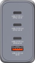 Chargeur Verbatim GNC-240 GaN 4 Portes 240 W USB A/C