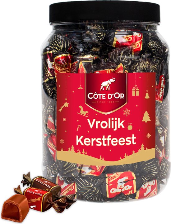 Cadeau de Noël en chocolat Côte d'Or - assortiment de chocolats - 990  grammes