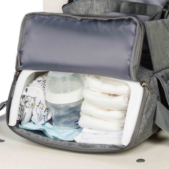 Dooky Booster Seat - Zitverhoger - Grijs - Inclusief opberg vak van Dooky — afbeelding 5