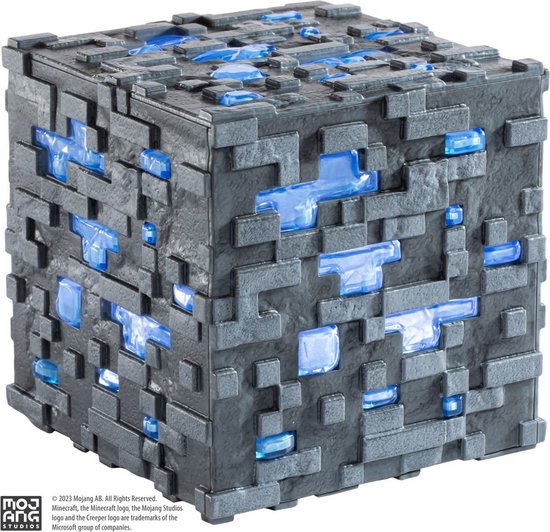 Minecraft: Illuminating Diamond Ore Cube