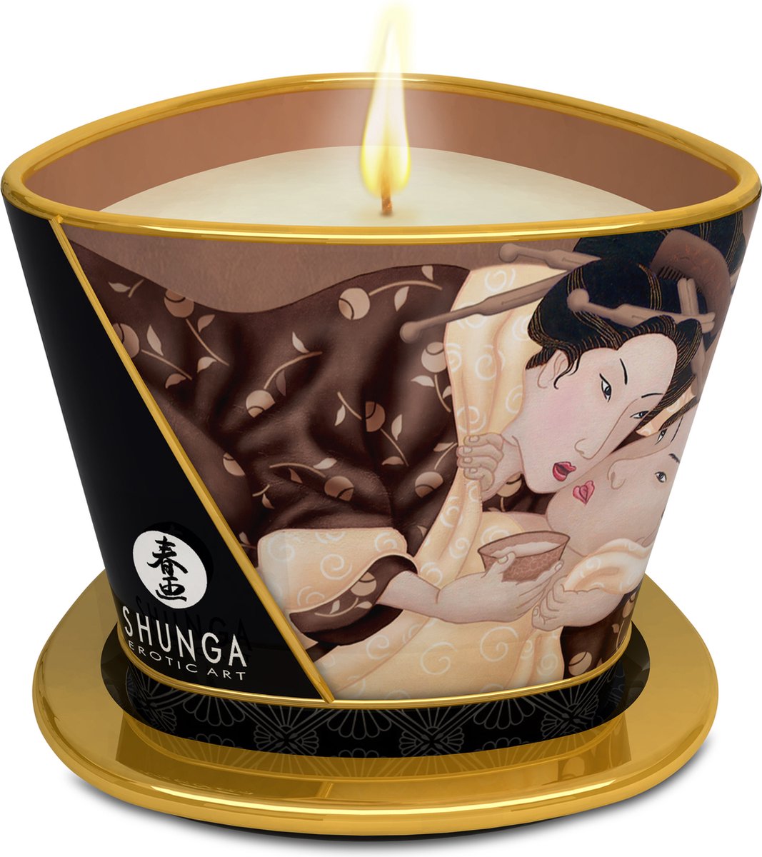 Goedkoopste Shunga - Massagekaars - Intoxicating Chocolate