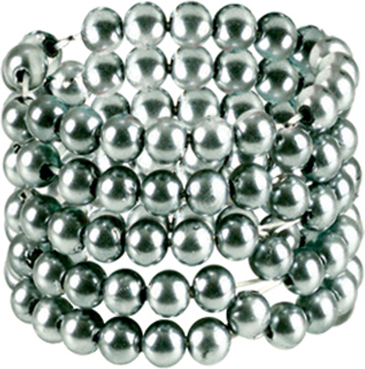 Goedkoopste California Exotic Novelties Utlimate Stroker Beads - Penissleeve - Zilver - Ø 40 mm