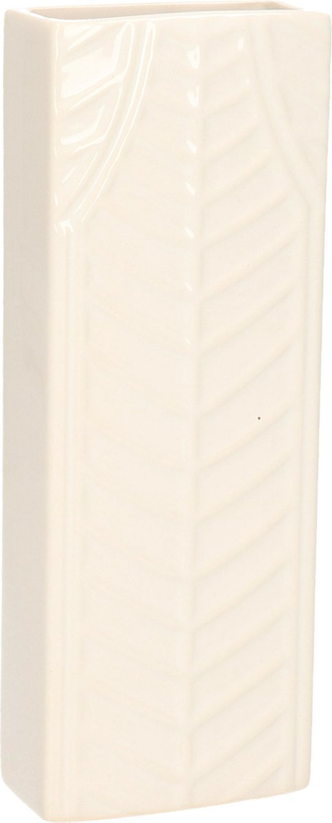 Gerimport Waterverdamper - ivoor wit - keramiek - 400 ml - radiatorbak - Luchtbevochters