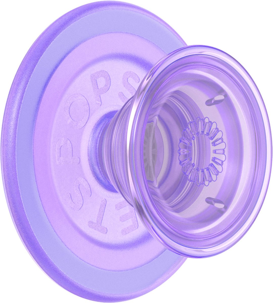 PopSockets PopGrip geschikt voor MagSafe Round - Translucent Lavender