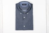 Pre End heren overhemd - heren blouse - lange mouw - 100505 - Stafford - blue print - maat XL