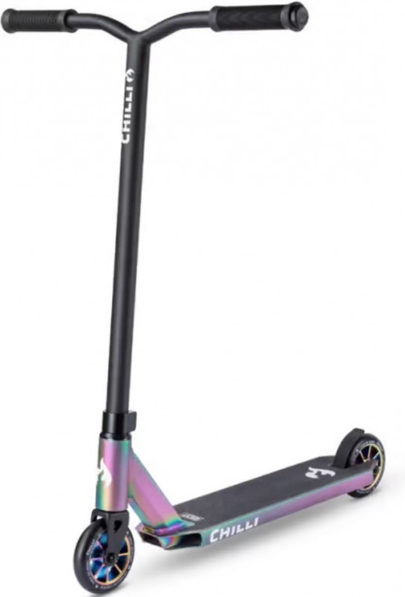 Chilli - Stuntstep - Gevorderde - Rocky - 110mm - Matt Neochrome