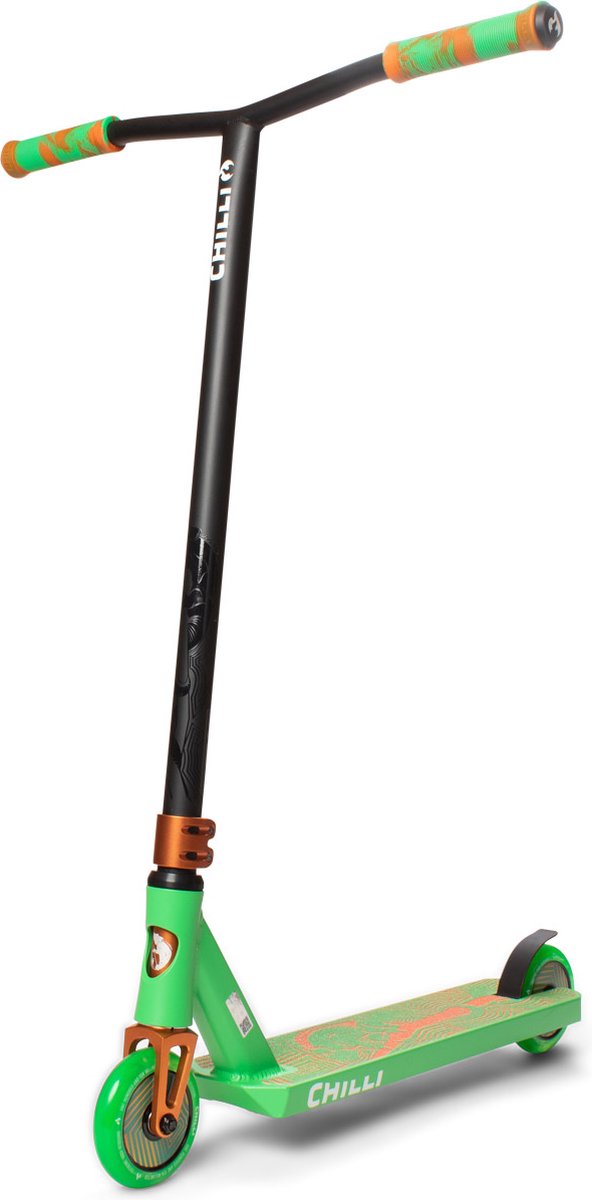 Chilli Pro Scooter - Stuntstep - Critter - 110mm wielen - Kameleon
