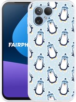 Cazy Hoesje geschikt voor Fairphone 5 Pinguins
