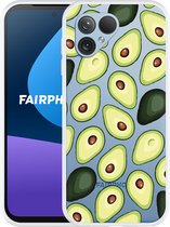 Cazy Hoesje geschikt voor Fairphone 5 Avocado's