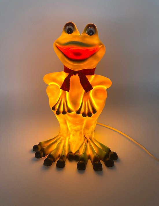 Heico - nachtlamp - kikker met sjaal van Heico — afbeelding 2
