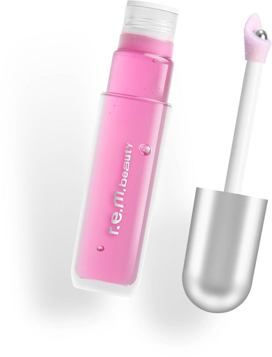 R.E.M. Beauty - Essential Drip Lip Oil - Lipolie - Hydraterende Lip olie - Raspberry Drip