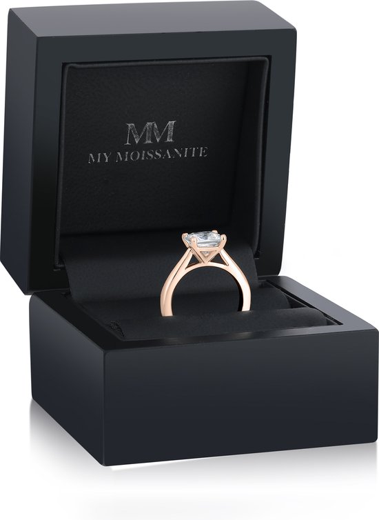 Iris - Ring Princess Solitaire Moissanite - 1,7 carat