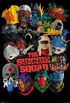 Poster The Suicide Squad Icons 61x91,5cm