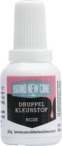 BrandNewCake® Druppel Kleurstof Roze 20gr - Eetbare Voedingskleurstof - Kleurstof Bakken