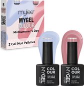 Mylee Gel Nagellak Set 2x10ml [Midsummer's Day] UV/LED Gellak Nail Art Manicure Pedicure, Professioneel & Thuisgebruik - Langdurig en gemakkelijk aan te brengen