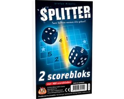 White Goblin Games - Splitter bloks (extra scorebloks) - Dobbelspel - 1 tot 12 spelers - Gezelschaps