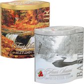 BASILUR Theeservies - herfst- en winterthee in zakjes, 2x25 zakjes
