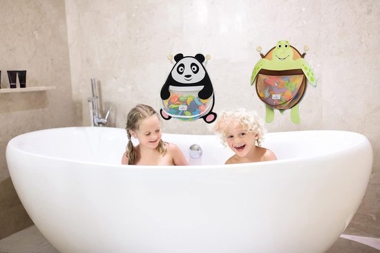 Bain- rangement de speelgoed , filet panda, baignoire, speelgoed, jouets de  bain