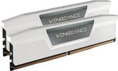 Corsair Vengeance - Geheugen - DDR5 - 32 GB: 2 x 16 GB - 288-PIN - 5600 MHz / PC5-44800 - CL40 - 1.25V - XMP 3.0 - On-die ECC - iCUE - wit