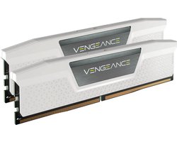Corsair Vengeance - Geheugen - DDR5 - 32 GB: 2 x 16 GB - 288-PIN - 5600 MHz / PC5-44800 - CL40 - 1.25V - XMP 3.0 - On-die ECC - iCUE - wit