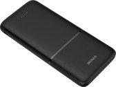 Deltaco 1902123 Powerbank - 10.000 mAh - Snellader - 18W - 2 x USB - 1 x USB-C - 1 x MicroUSB Input - Zwart