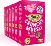 Holie Crunchy Muesli Raisin & Nuts - Ontbijtgranen - 400g x6