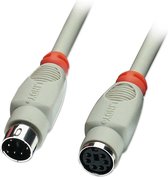 Lindy PS/2 cable, 3m câble PS/2 Gris