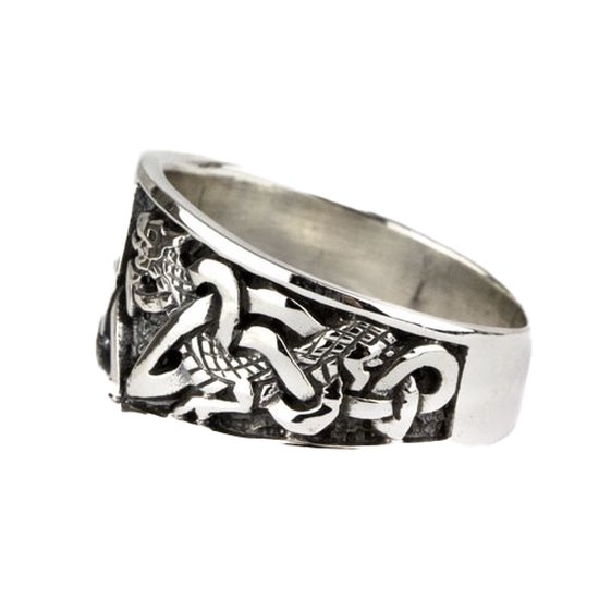 Zilveren ring Keltische knoop (R5403.59) - etnox