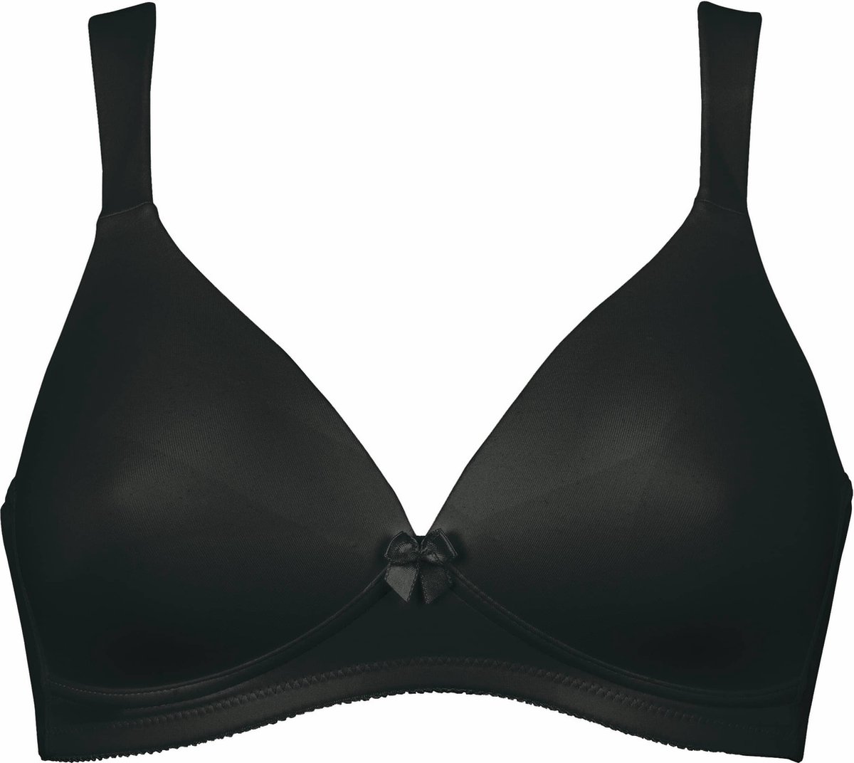 Naturana - Soft bh met brede bandjes - 5266 - Zwart - 100B